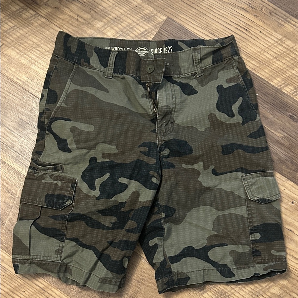 Dickies Camouflage Cargo Shorts